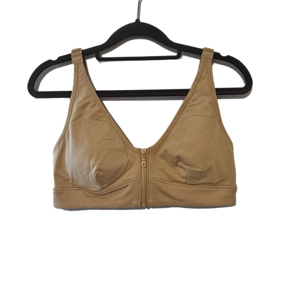 Slick Chicks Wireless Zip Front Adaptive Bra - Picture 2 of 6